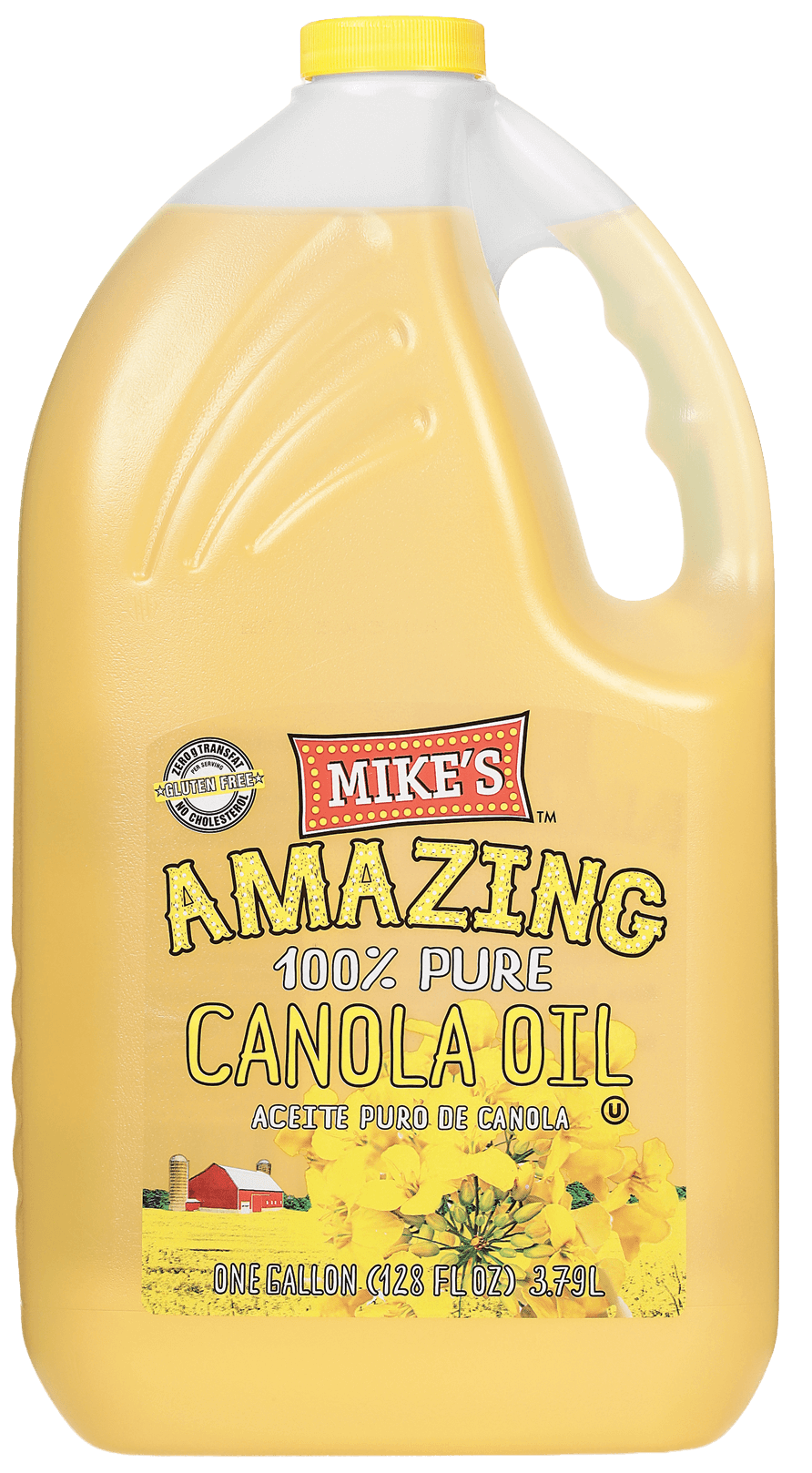 Mike's Amazing 100% Pure Canola Oil, 128 fl oz