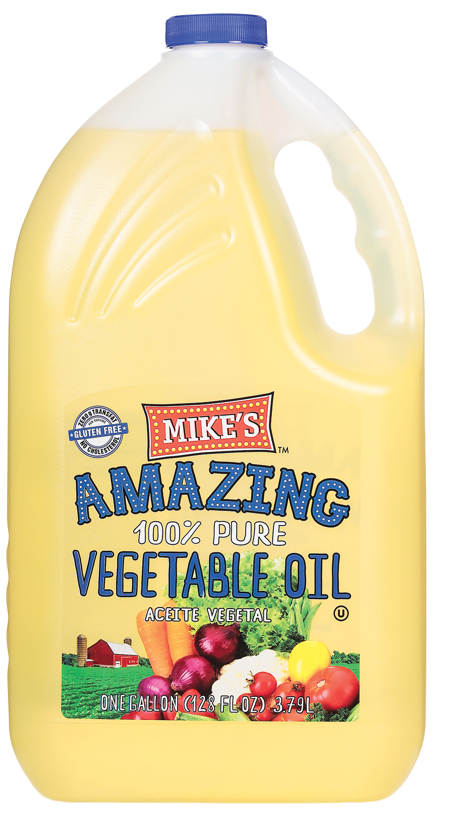 Mike's Amazing 100% Pure Vegetable Oil, 128 fl oz