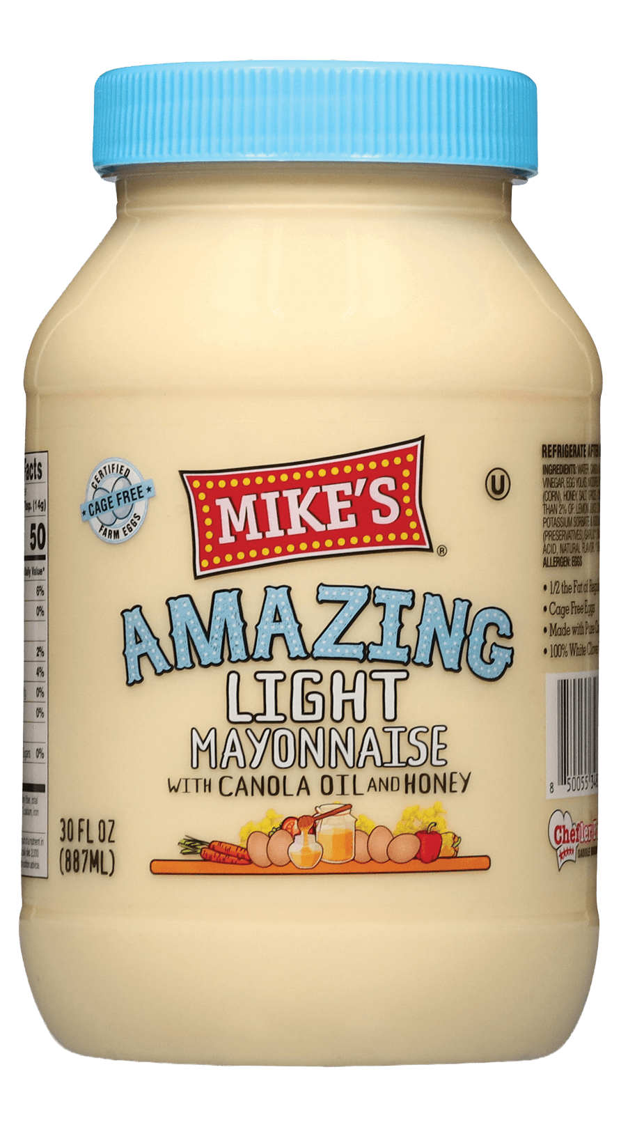 Mike's Amazing Light Mayonnaise with Canola Oil and Honey - 30oz