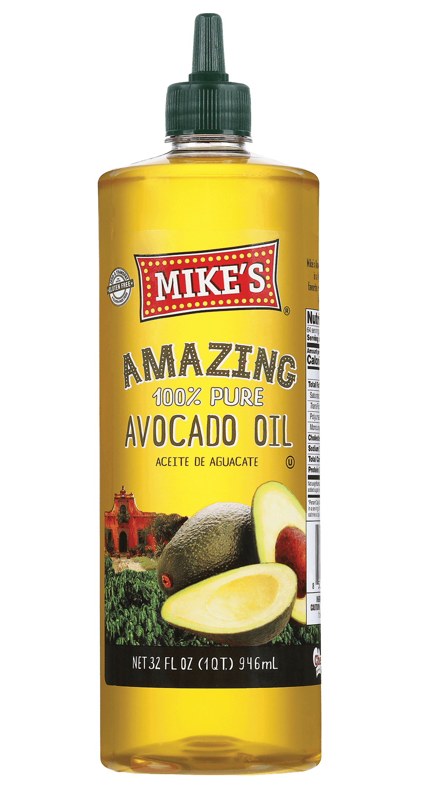 Mike's Amazing 100% Pure Avocado Oil, 32 fl oz