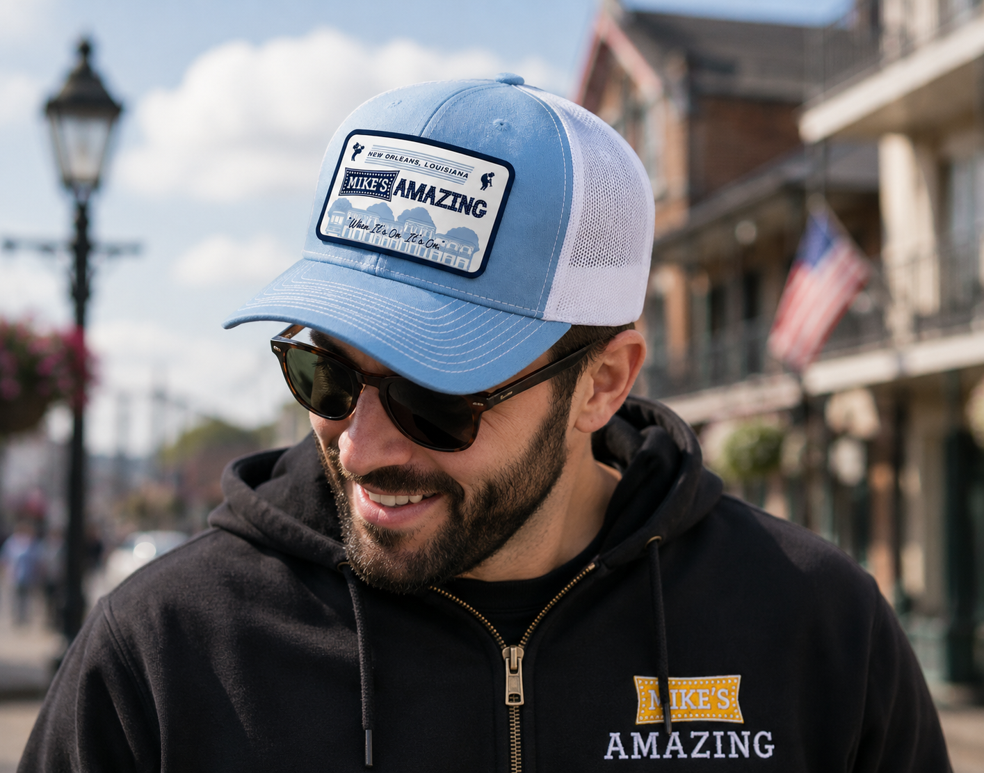 Mike's Amazing NOLA Hat- Blue
