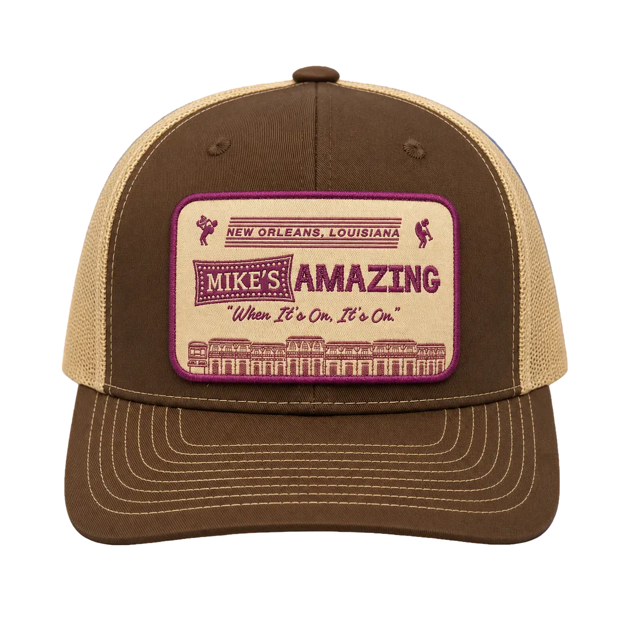 Mike's Amazing NOLA Hat- Brown