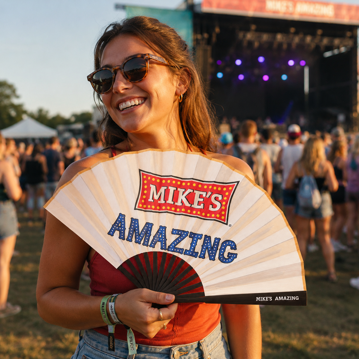 Mike's Amazing Bamboo Handheld Fan