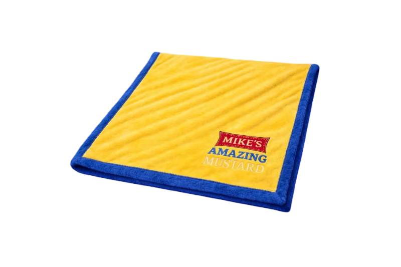 Mike’s Amazing Mustard Throw Blanket