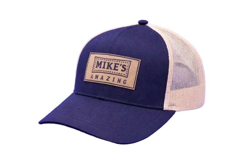 Mike’s Amazing Signature Patch Trucker Hat(Navy)