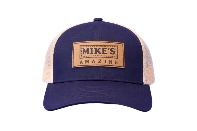 Mike’s Amazing Signature Patch Trucker Hat(Navy)