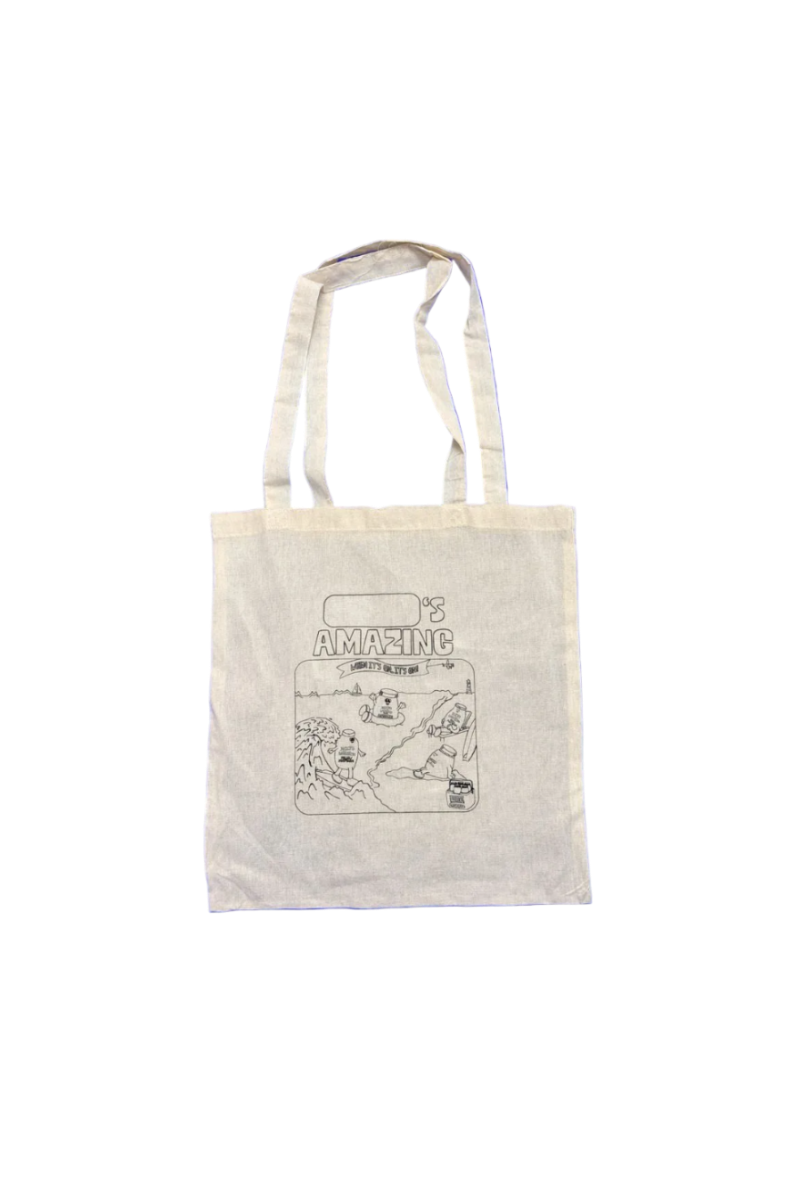 Mike’s Amazing Illustrated Canvas Tote