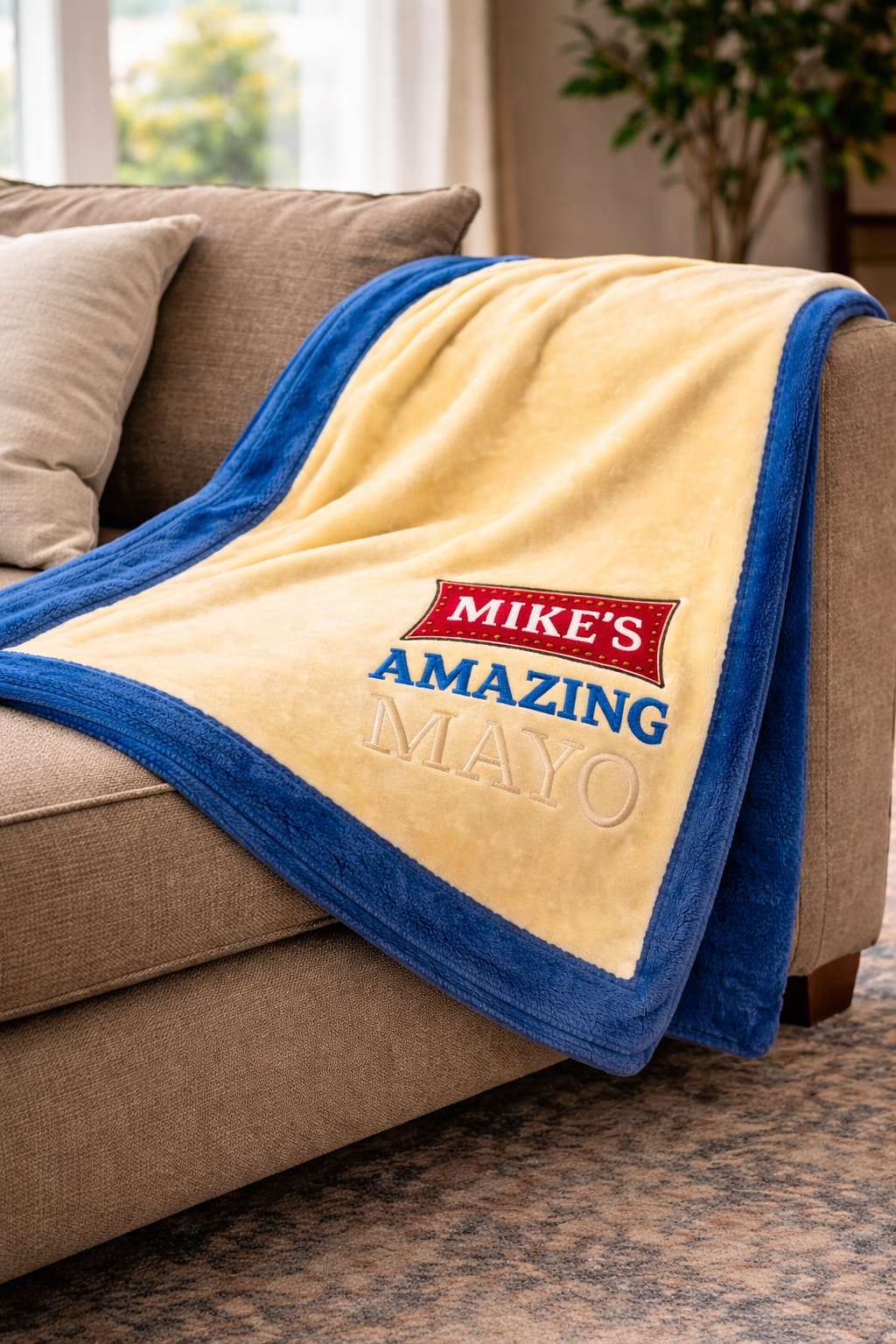 Mike’s Amazing Mayo Throw Blanket
